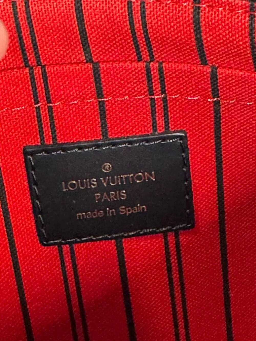 Louis Vuitton Kabuki Neverfull Pouch